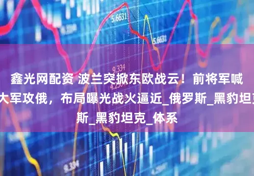 鑫光网配资 波兰突掀东欧战云！前将军喊出百万大军攻俄，布局曝光战火逼近_俄罗斯_黑豹坦克_体系